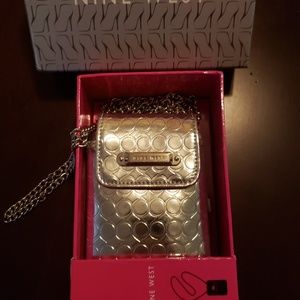 Nine West Silver Mini Purse